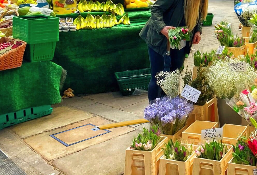 In-ground unit in market setting